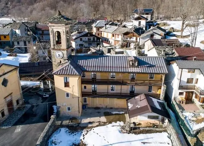 Casa Alpina Don Fisanotti - Piazzette - Semesterbostad Usseglio